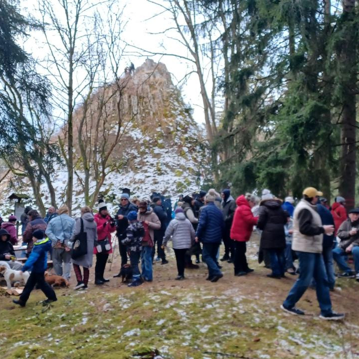 Novoroční výstup k Homolce