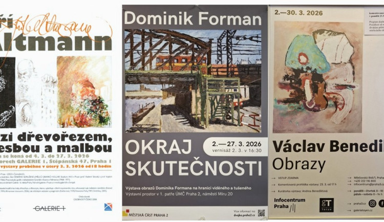 Pražské městské části 1, 2 a 3 vystavují