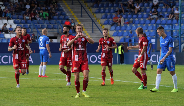 Tři body vystřelil Sigmě v Liberci Jakub Plšek. K výhře stačil jediný gól