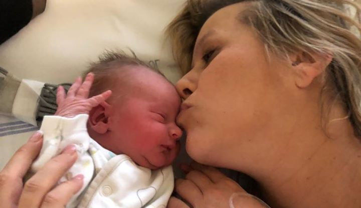 Bývalá hejtmanka se svým narozeným synem