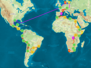 Plán druhé expedice do Afriky a Ameriky