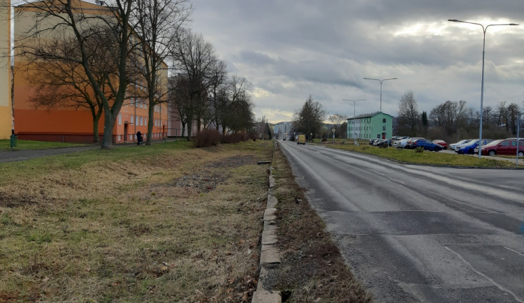 Jáchymovská ulicie v Ostrově