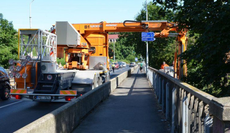 Podrobná diagnostika byla vloni prováděna i na Chebském mostě