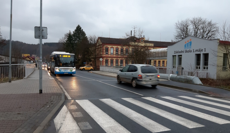 Most kpt. Jaroše v Karlových Varech - Dvorech