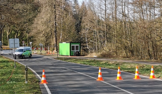 Uzavřený přechod do Bavorska