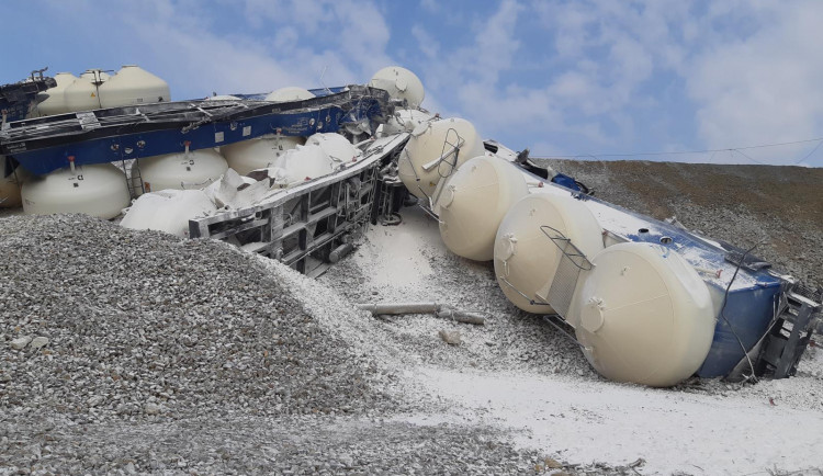 železniční nehoda u Mariánských Lázní