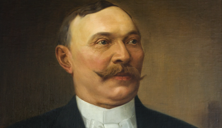 Portrét starosty Karla Fenkla