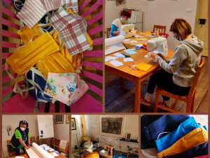 Místo úprav kostýmů vznikaly v Bečově roušky