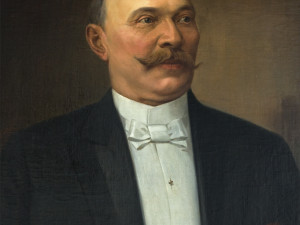portrét starosty Karla Fenkla