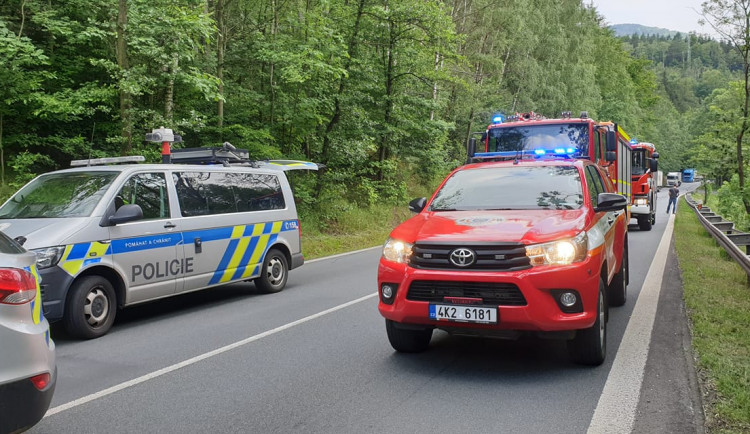 Další tragická nehoda, motorkáře už se nepodařilo zachránit