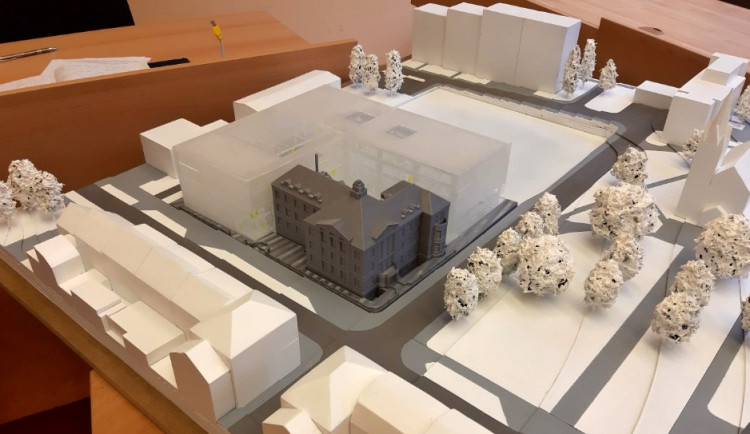 Vítězný 3D model nové karlovarské keramické školy v Rybářích