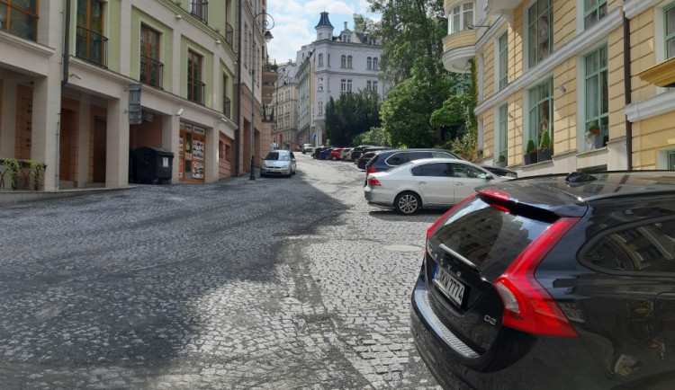Opravená Moravská ulice v Karlových Varech
