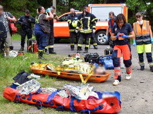 FOTO: Na trať se po tragické srážce vlaků opět vrátil provoz