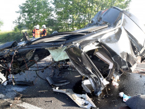 Řidič nezvládl řízení a narazil do stromu, zraněním podlehl