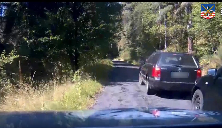 VIDEO: Zběsilá honička, muž se zákazem řízení se snažil ujet hlídce