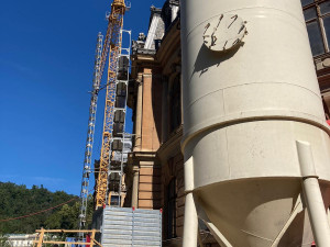 Práce v Císařských lázních běží podle plánu, zatím přišly na 50 miliónů