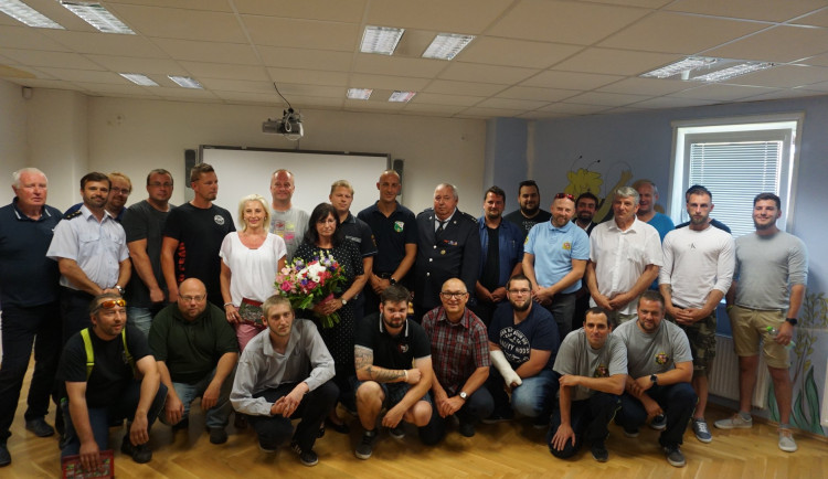 Ocenění hasiči a dobrovolníci z Perninku