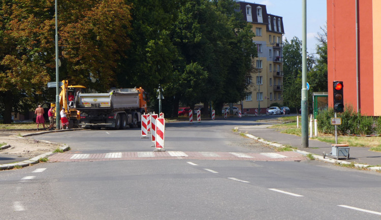 V Karlových Varech začala oprava Šumavské ulice