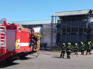Požárníky také zaměstnala sušička obilí v Hroznětíně