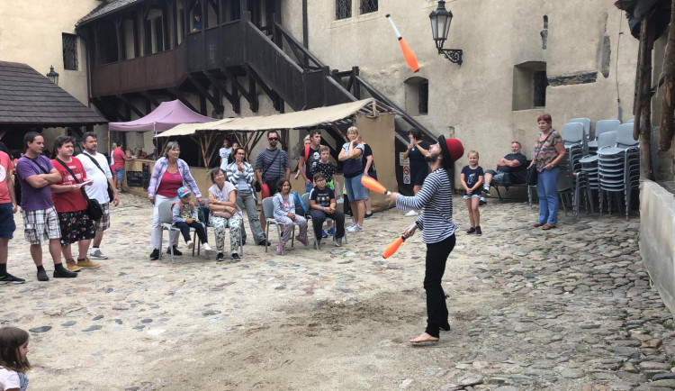 Hrad Loket patří k nejnavštěvovanějším památkám v Karlovarském kraji.