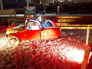 Festival světla přilákal do centra Karlových Varů tisíce lidí