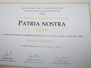 Cenu Patria Nostra získal i hrad Vildštejn ve Skalné na Chebsku