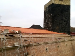 Obnova chebského hradu pokračovala i v letošním roce, skončila její druhá etapa