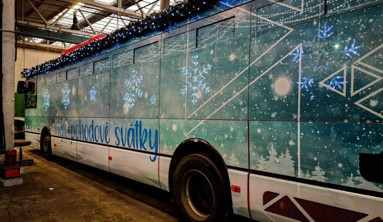 Vánoční bus_polep