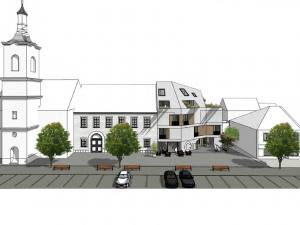 Na Starém náměstí vyroste moderní bytový komplex, vyřeší se i problém s opuštěným domem