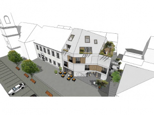 Na Starém náměstí vyroste moderní bytový komplex, vyřeší se i problém s opuštěným domem