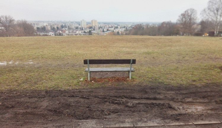 Sníh na Rozárce roztál, na místě parkování zbyla poničená zeleň