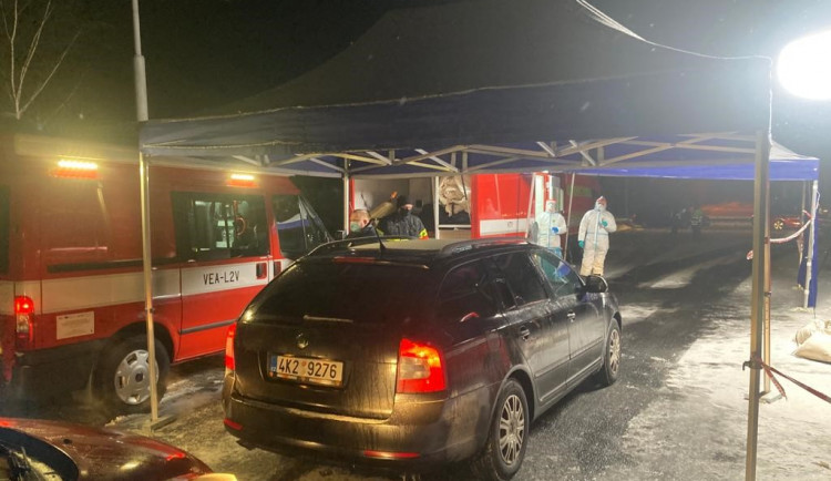 odberové místo pomezí