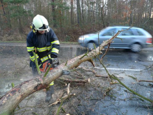 Meteorologové varují před silným větrem. Hrozí poškození budov a pády stromů