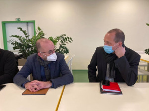 Ministr Blatný přijel osobně prověřit situaci v chebské nemocnici