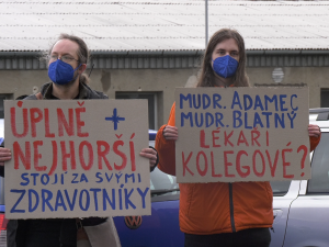 Ministr Blatný přijel prověřit situaci v chebské nemocnici, spolupráci s Německem stále odmítá