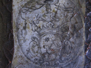 detail s osobním znakem P. Ricka