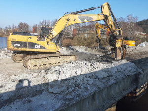 Most, který v roce 1968 neunesl tři ruské tanky, čeká demolice