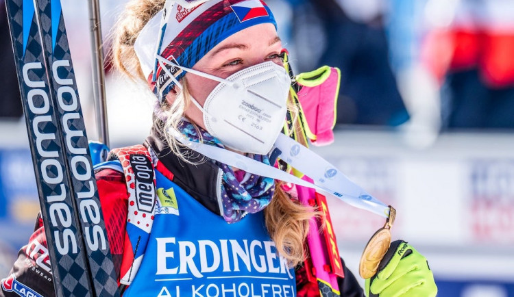 Neumím se moc chválit a chlubit, hodnotí uplynulou sezonu biatlonistka Markéta Davidová