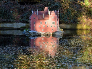 Model zámku Červená Lhota