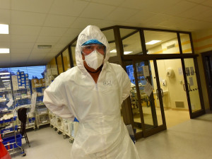 Krajští hasiči mají za sebou více než 12 tisíc hodin služby v nemocnicích