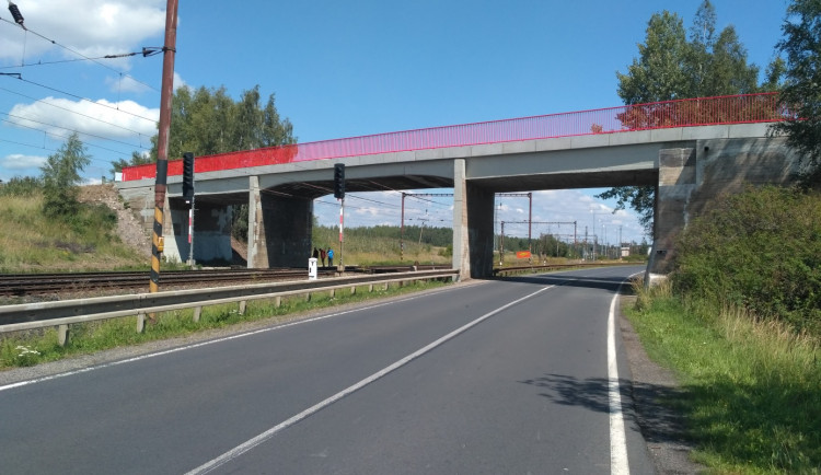 Opravený Antoníský most v Sokolově.