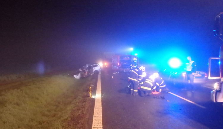 U Chlumce nad Cidlinou došlo k tragické nehodě, silnice byla celé dopoledne uzavřená