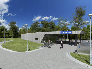 Nevzhledná čtvrť v okolí chodovského nádraží se výrazně promění