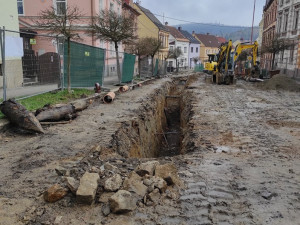 Studentská ulice prochází rekonstrukcí