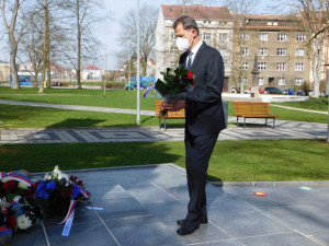 Výročí osvobození Chebu se letos konalo v komorním duchu