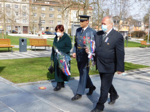 Výročí osvobození Chebu se letos konalo v komorním duchu