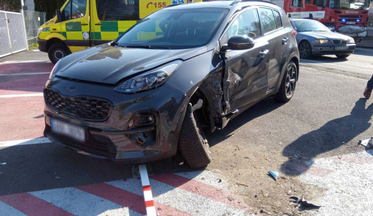 úterní nehoda v Doubí