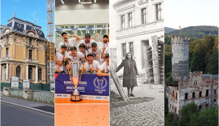 DUBEN 2021: Císařské lázně, titul volejbalistů i příběh nadšence, který si koupil hrad