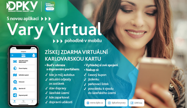 Vary Virtual. Revoluční aplikace nahradí plastovou Karlovarskou kartu