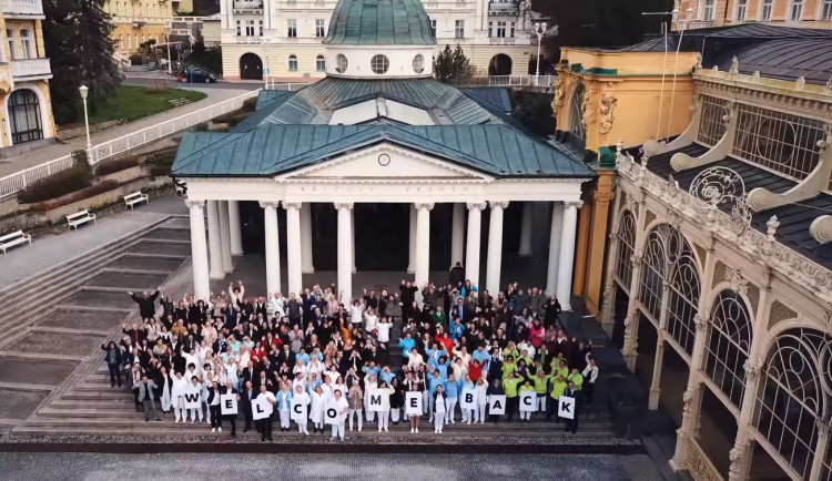 V rytmu Jerusalema challenge tančí celé lázně, podívejte se na povedený videoklip